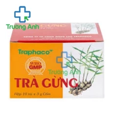 Trà gừng Traphaco - Giúp trị đau bụng hiệu quả